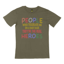 Load image into Gallery viewer, People who tolerate me. STREET TEE