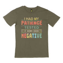 Load image into Gallery viewer, I had my patience. STREET TEE